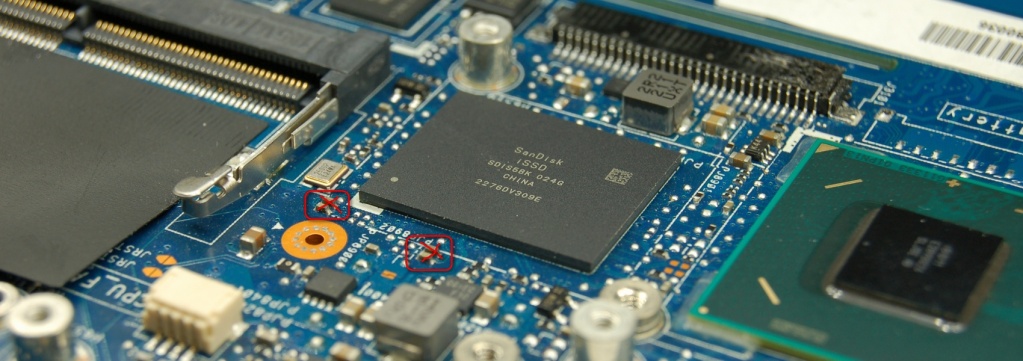 Отключение неисправного SSD, выключение канала SATA Отключение неисправного SSD, выключение канала SATA